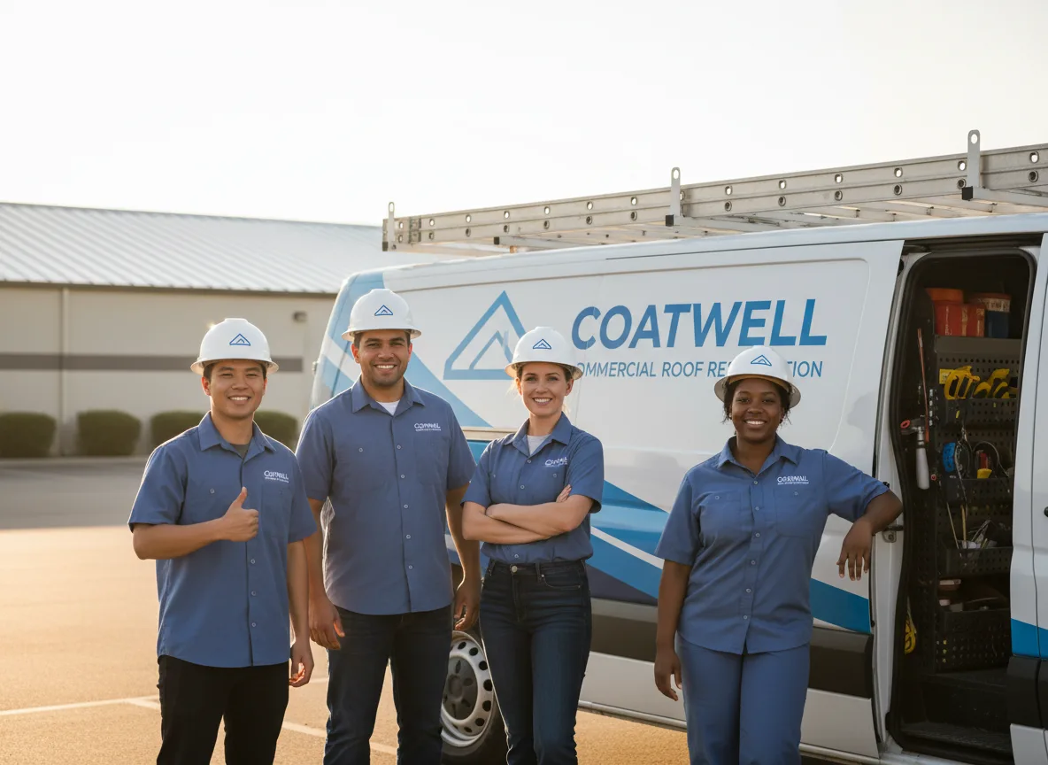 Commercial roof coating company in Dahlen, ND